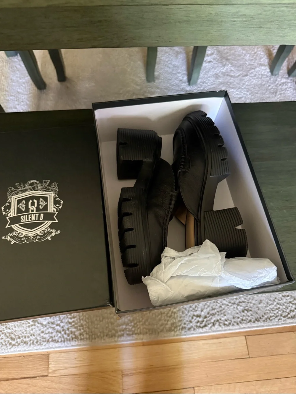Silent D Platform Loafer 37